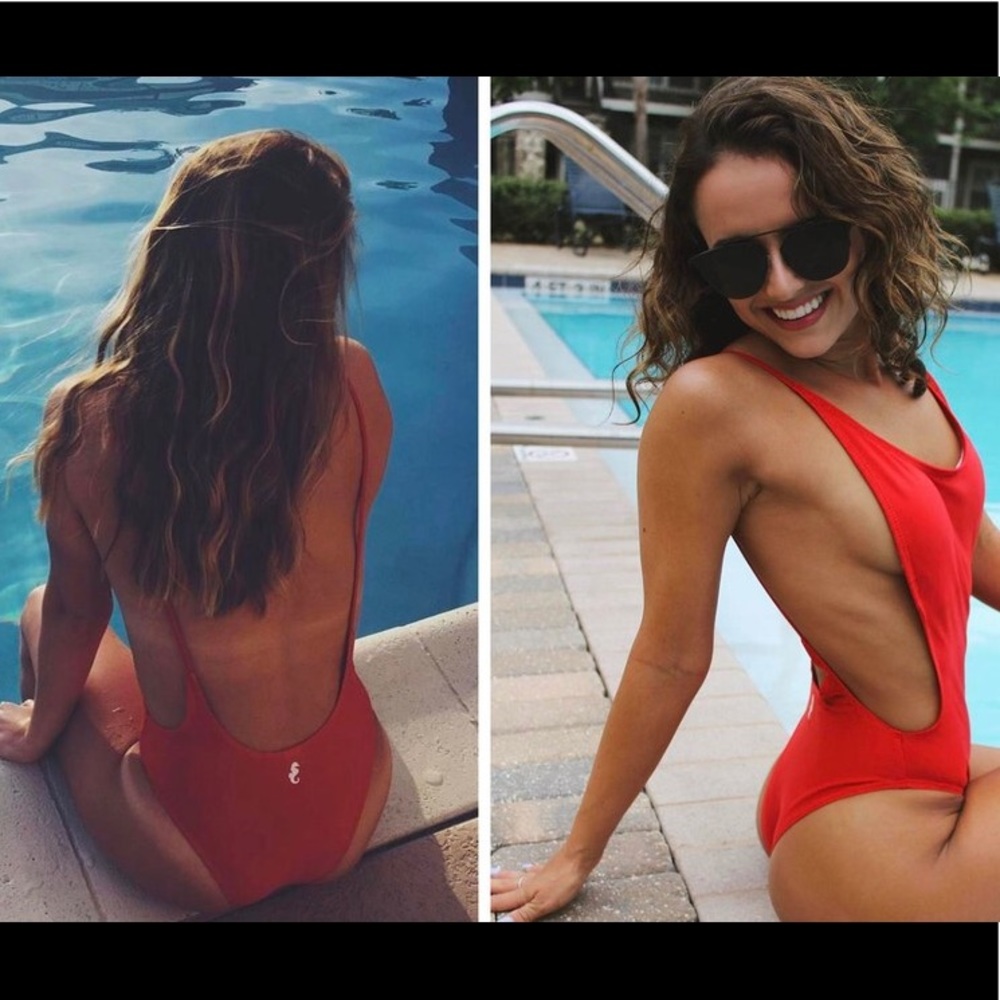 New Red Pamela SunnyCo Swimsuit!!